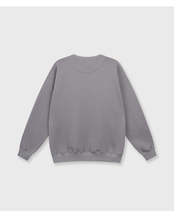 10 Days statement sweater logo 1329 light graphite