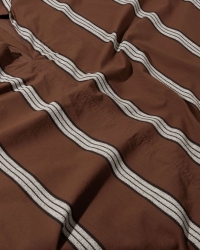 10 Days a-line tunic stripes 1326 deep brown