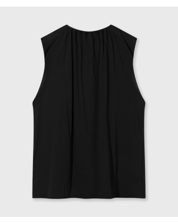 10 Days pleated top jersey 1012 black