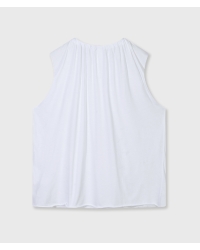 10 Days pleated top jersey 1001 white