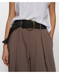 10 Days braided belt 1012 black