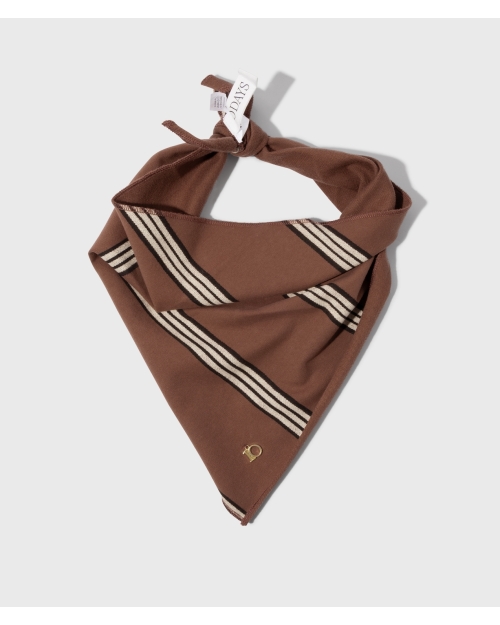 10 Days bandana stripes 1326 deep brown