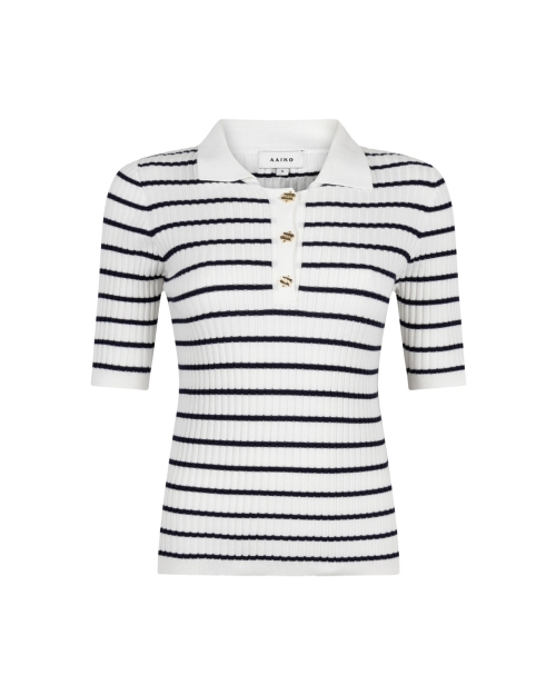Aaiko JULIA STRIPE VIS 302 114300 LES BLANCS