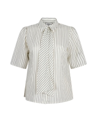 Aaiko VERONNE STRIPE TIE PES 351 114300 LES BLANCS