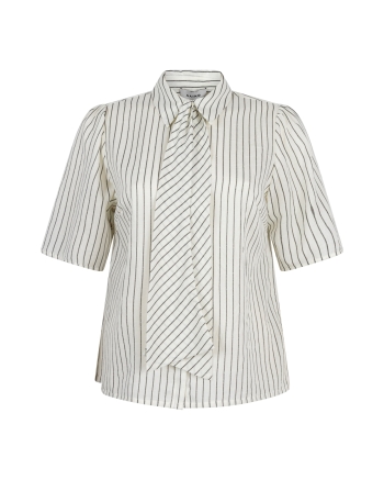Aaiko VERONNE STRIPE TIE PES 351 114300 LES BLANCS