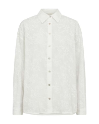 Freequent All over embroidery Star Off-white
