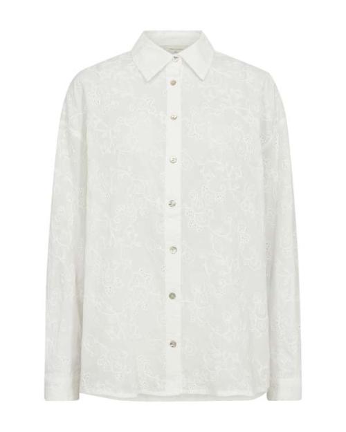 Freequent All over embroidery Star Off-white