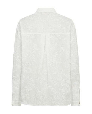 Freequent All over embroidery Star Off-white