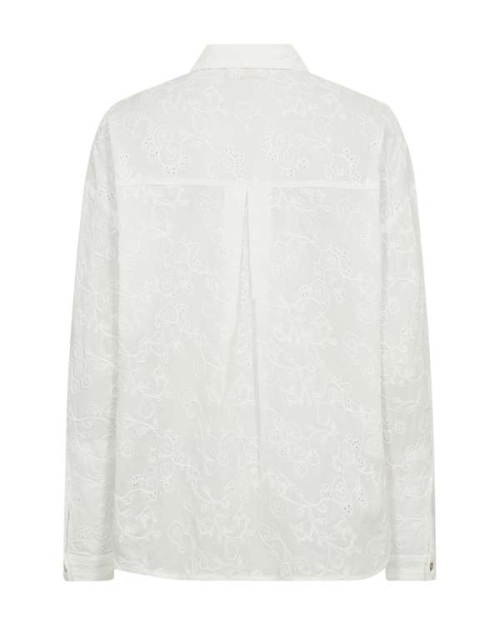 Freequent All over embroidery Star Off-white