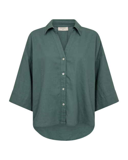 Freequent Box pleat Dark Forest