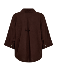 Freequent Box pleat Coffee Bean
