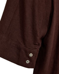 Freequent Box pleat Coffee Bean