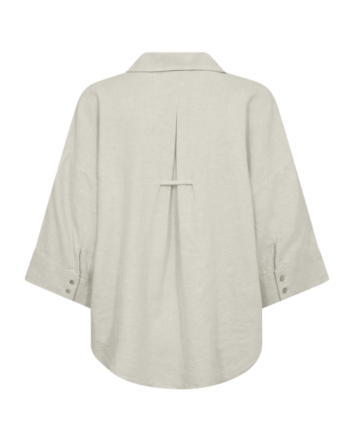Freequent Box pleat Moonbeam Melange