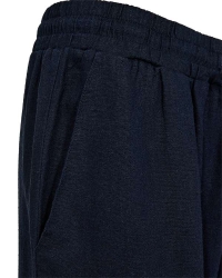 Freequent Long pants w. elastic waistband Navy Blazer