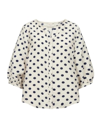 Freequent Printed Moonbeam w. Navy Blazer
