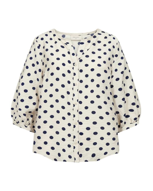 Freequent Printed Moonbeam w. Navy Blazer