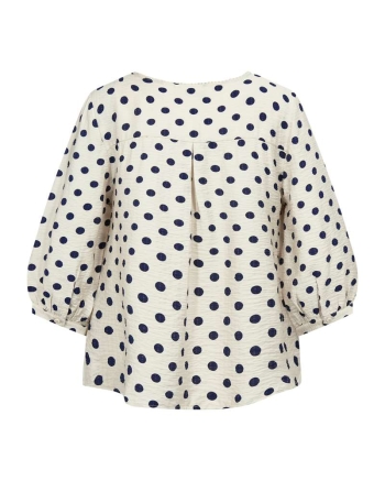 Freequent Printed Moonbeam w. Navy Blazer