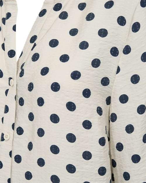 Freequent Printed Moonbeam w. Navy Blazer