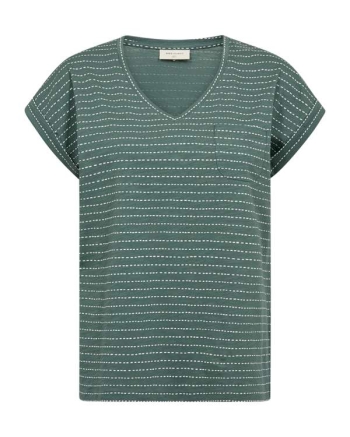 Freequent Print Dark Forest w. Star Off-White