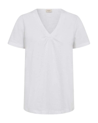 Freequent T-shirt Brilliant white