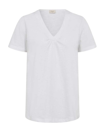 Freequent T-shirt Brilliant white