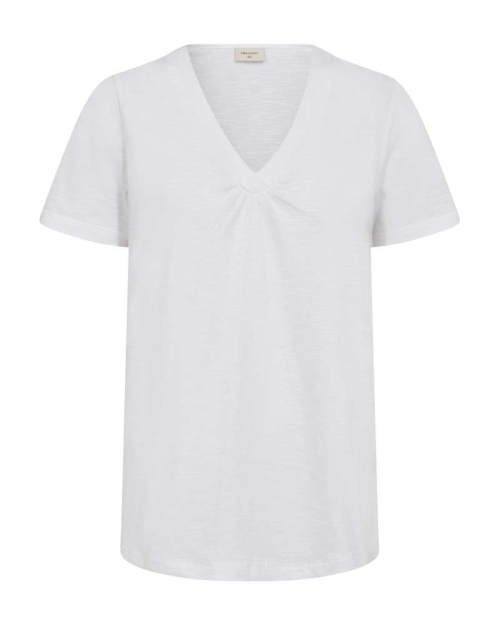 Freequent T-shirt Brilliant white