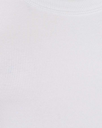 Freequent knitted tank top Brilliant white