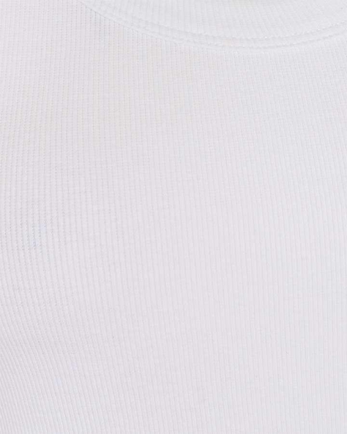 Freequent knitted tank top Brilliant white