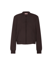Studio Anneloes Benja bomber jacket 8700 espresso