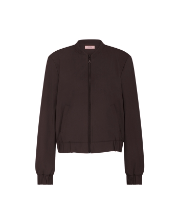 Studio Anneloes Benja bomber jacket 8700 espresso