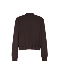 Studio Anneloes Benja bomber jacket 8700 espresso