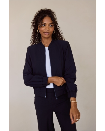 Studio Anneloes Benja bomber jacket 6900 Dark Blue