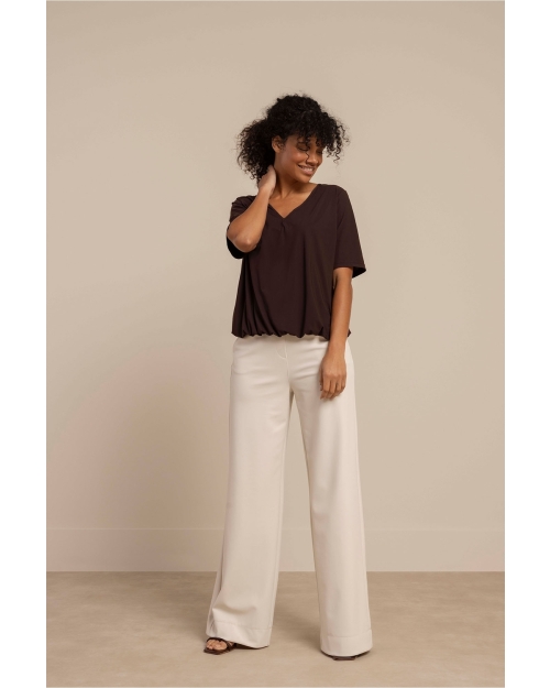 Studio Anneloes Vicky shirt 8700 espresso