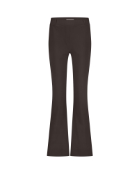 Studio Anneloes Flair bonded trousers 8700 espresso