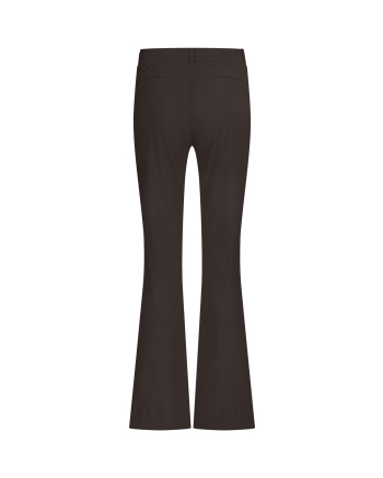 Studio Anneloes Flair bonded trousers 8700 espresso