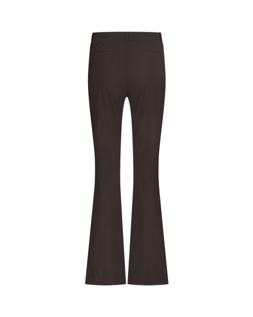 Studio Anneloes Flair bonded trousers 8700 espresso