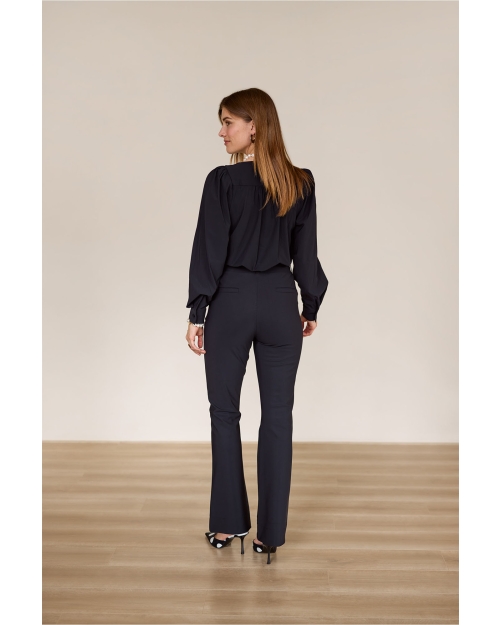 Studio Anneloes Flair bonded trousers 9000 black
