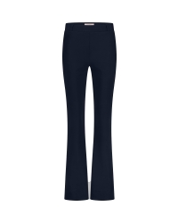Studio Anneloes Flair bonded trousers 6900 Dark Blue