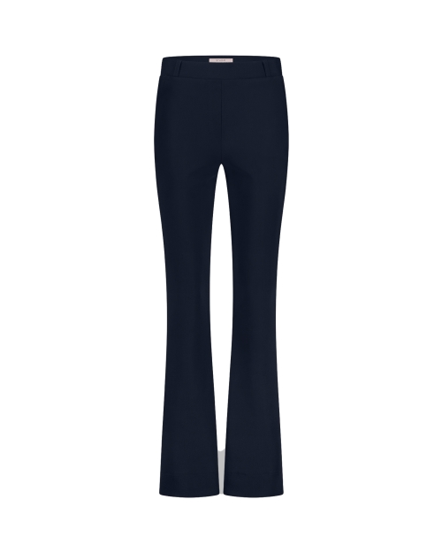 Studio Anneloes Flair bonded trousers 6900 Dark Blue