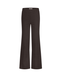 Studio Anneloes Lexie bonded trousers 8700 espresso