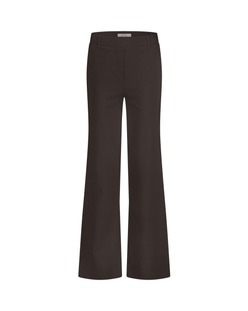 Studio Anneloes Lexie bonded trousers 8700 espresso