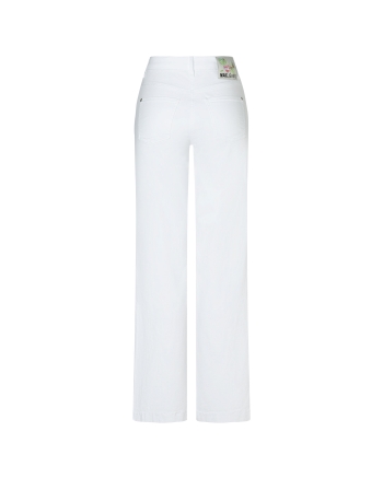 Mac dames DREAM WIDE white denim-