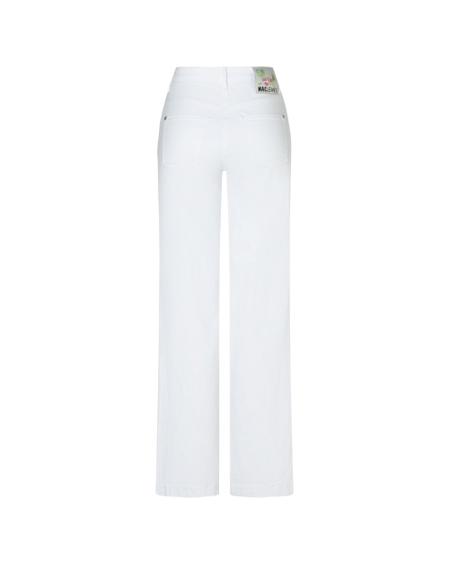 Mac dames DREAM WIDE white denim-