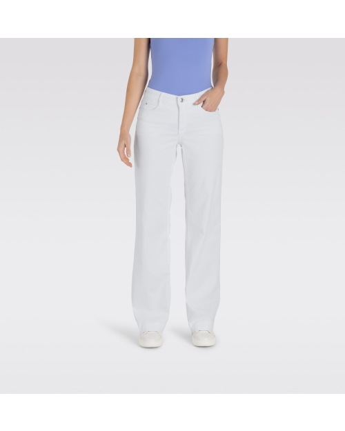Mac dames DREAM WIDE white denim-