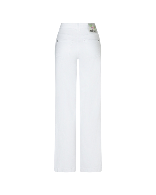 Mac dames DREAM WIDE white denim-