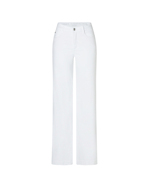 Mac dames DREAM WIDE white denim-