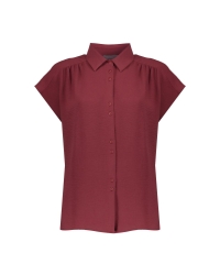 Geisha Blouse crinckle 481 cherry