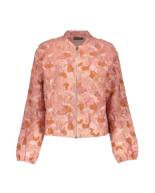 Geisha Bomber jacquard 420 pink combi
