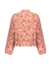 Geisha Bomber jacquard 420 pink combi