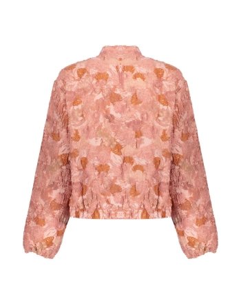 Geisha Bomber jacquard 420 pink combi